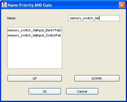 Figure 31: Priority AND attribute dialog box.